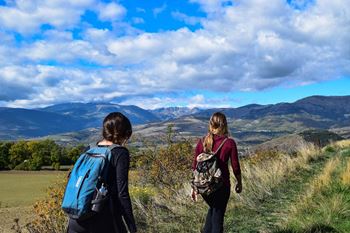 Hiking couple